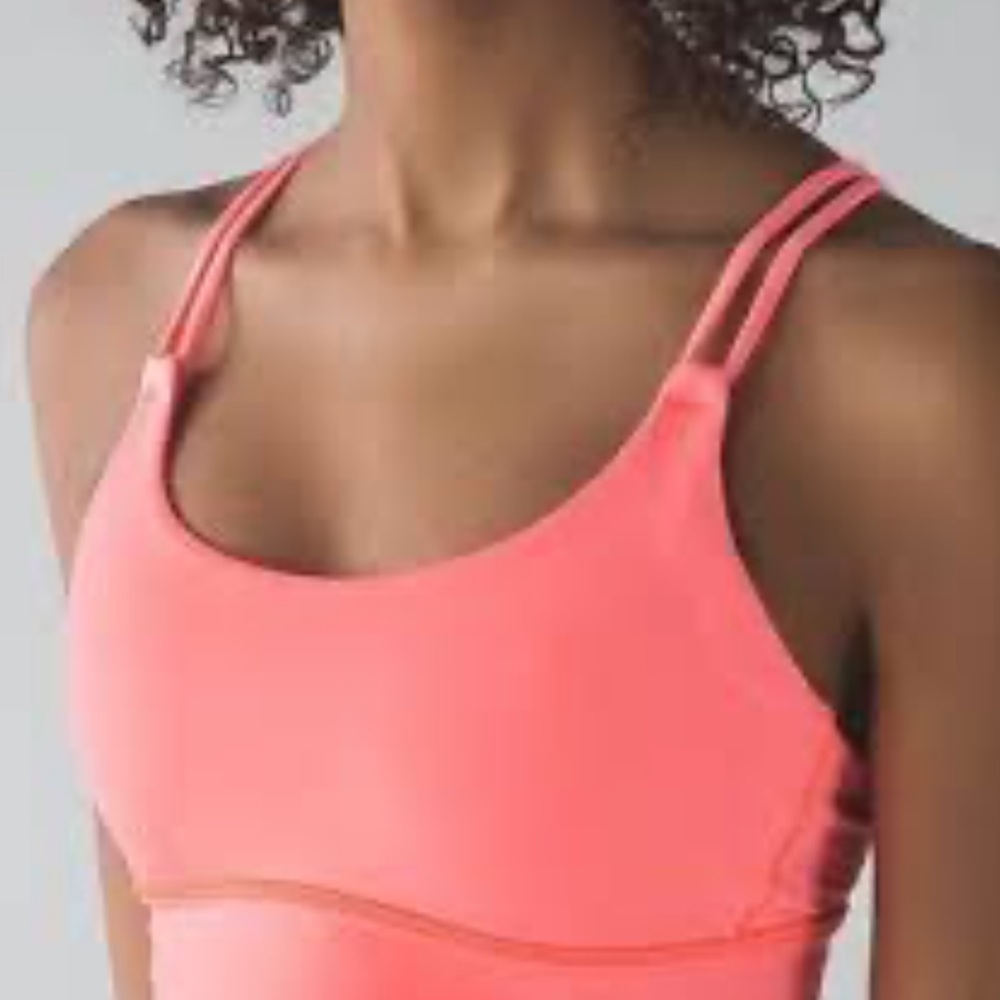 Lululemon Pink Sports Bra